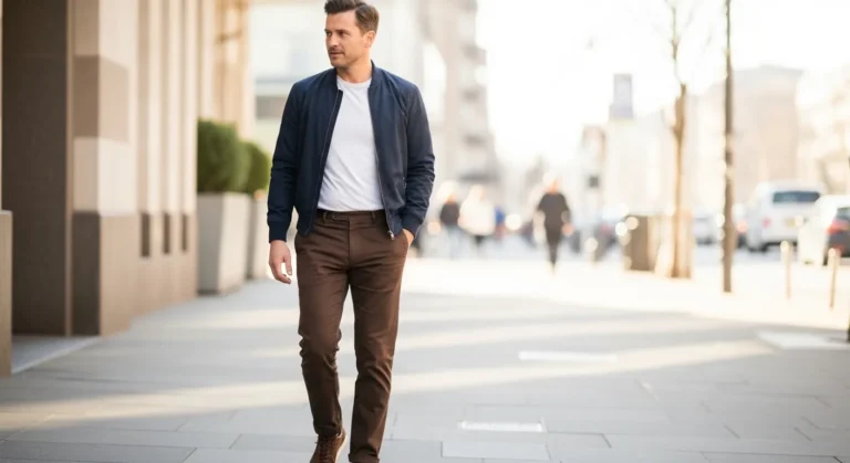 20 Casual Brown Pants Outfits for Men That Feel Relaxed but Refined