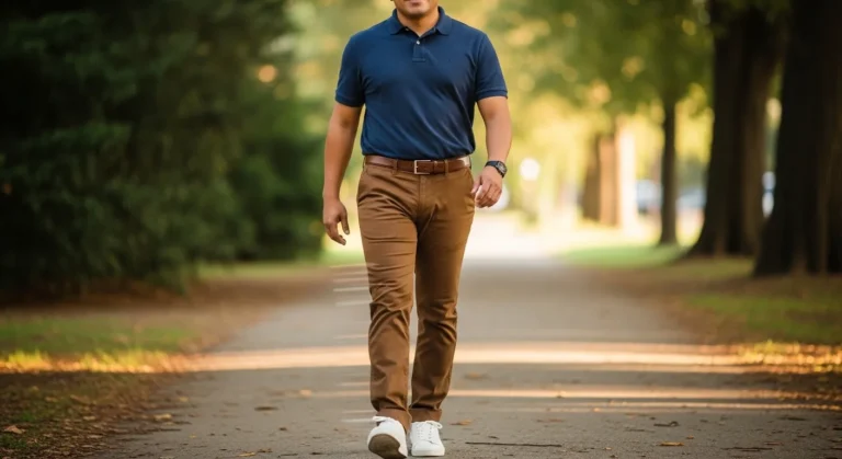 20 Simple Brown Pants Outfit Ideas for Men That Are Foolproof