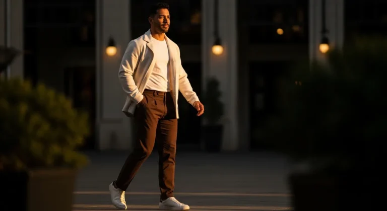 23 Clean Brown Pants Outfits for Men That Feel Easy and Intentional