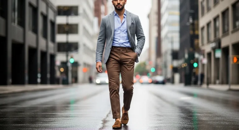 22 Refined Brown Pants Outfits for Men for Smart Casual Looks
